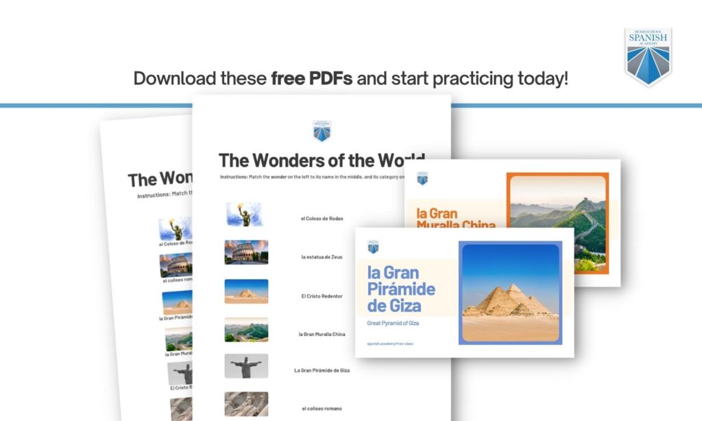 Promotional worksheets